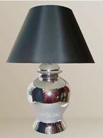 ALEXANDERS 35/43 CM SILVER BALUSTRE LAMP